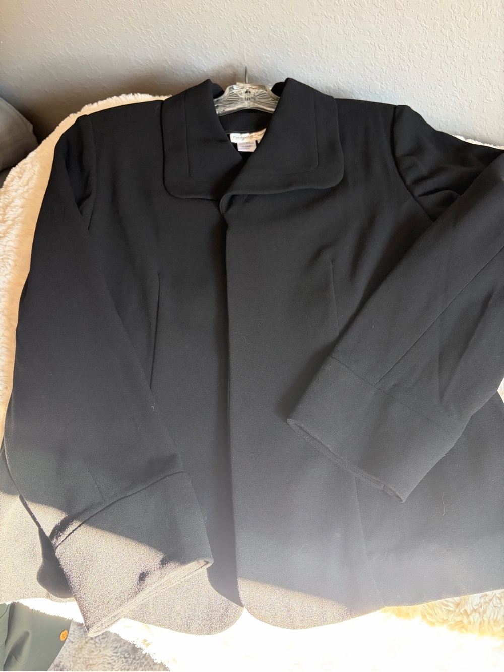 Coldwater Creek Women's Black Tailored Blazer Jacket
